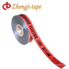 aluminium foil red detectable underground tape